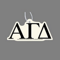 Alpha Gamma Delta Air Freshener Tag